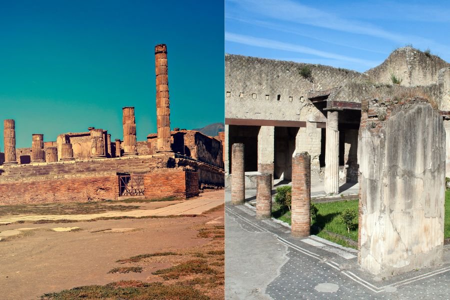 Pompeya y Herculano italia