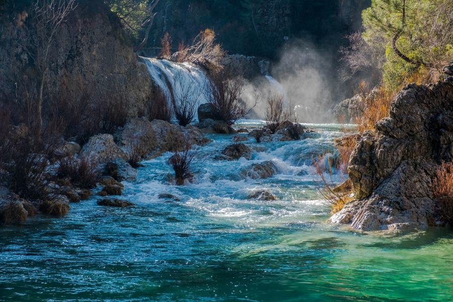 El rio Borosa Parque Natural de las Sierras de Cazorla
