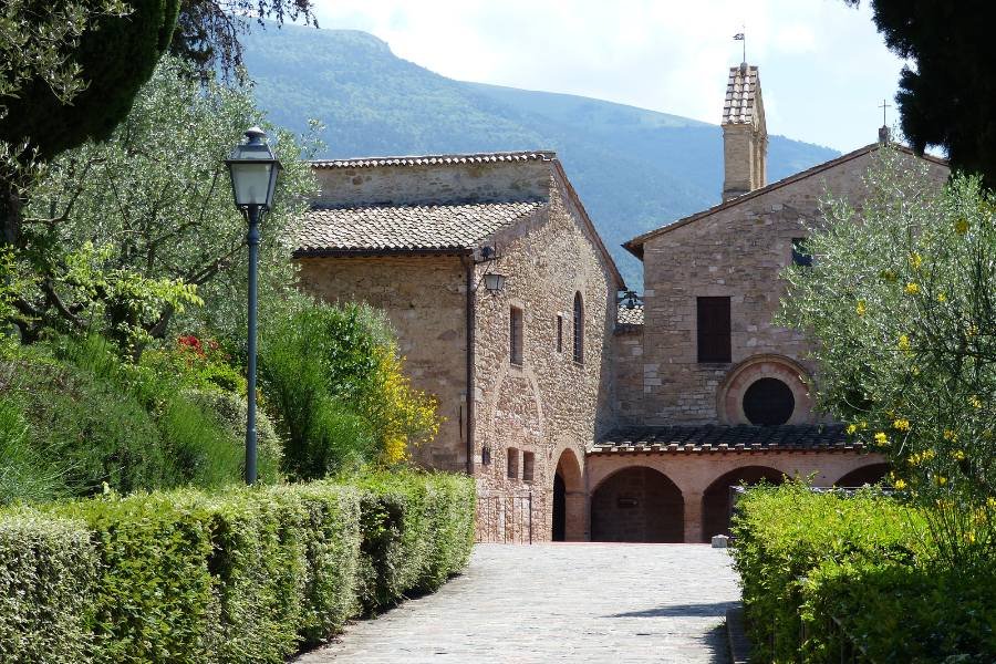 El Monasterio de San Damiano Asis Italia
